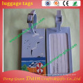 Plastic soft pvc travel luggage tag